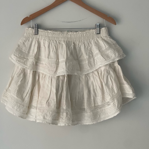 LoveShackFancy Ruffle Mini Heritage Skirt - Picture 7 of 15